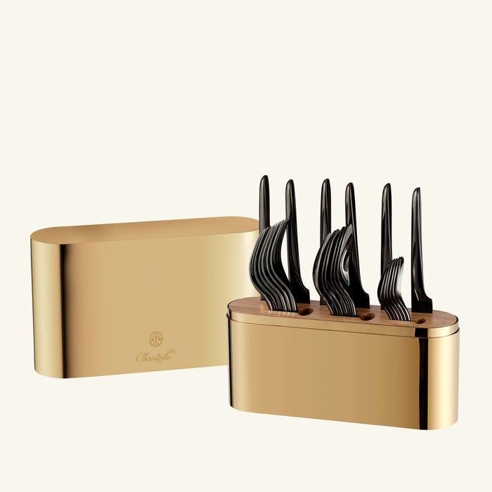 Concorde Cutlery Case Gold christofle concorde cutlery case gold