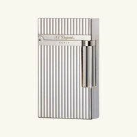 st dupont ligne 2 lighter silver