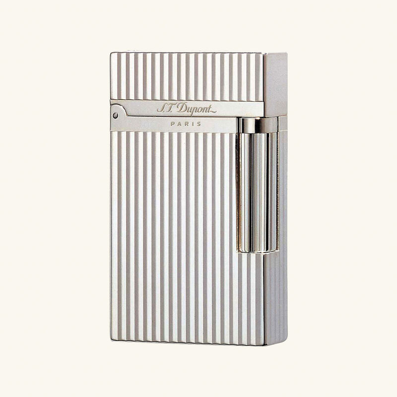 st dupont ligne 2 lighter silver