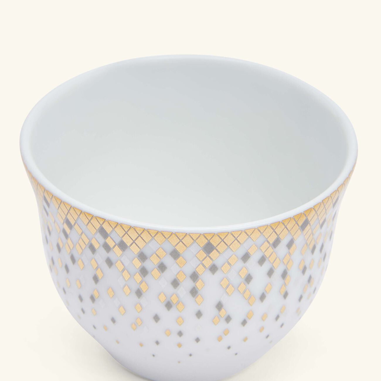 هافيلاند طقم سوفل دور المؤلف من 6 فناجين للقهوة العربية بنقوش ذهبية