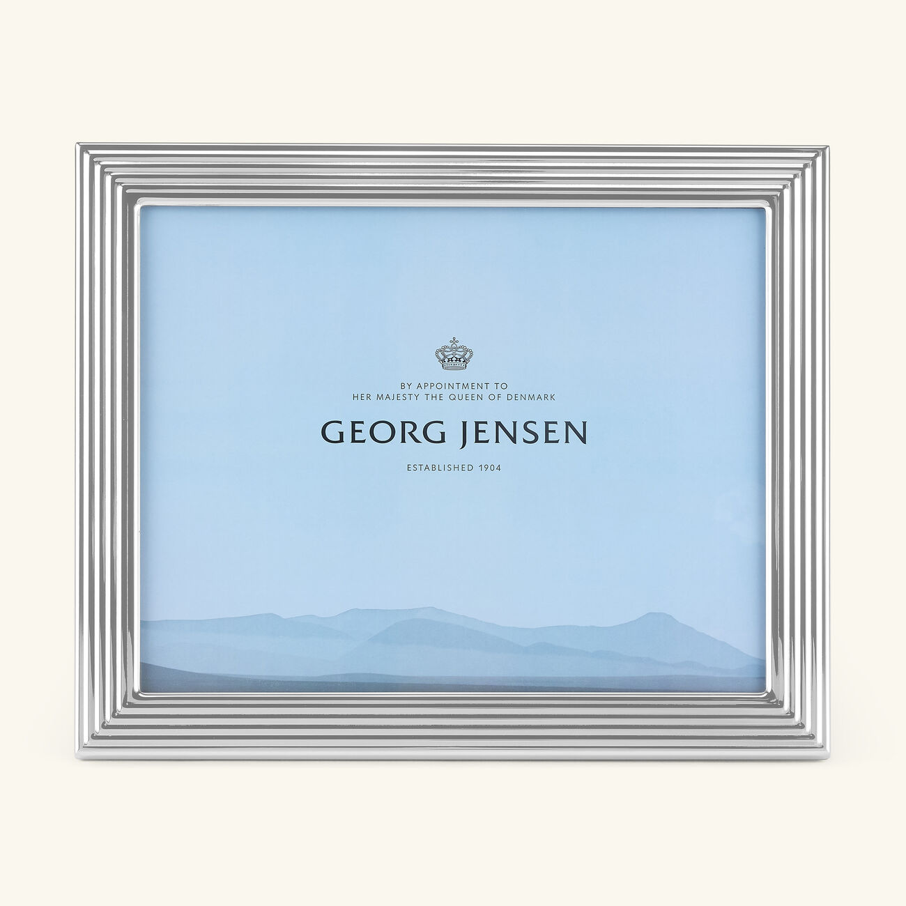 Bernadotte Picture Frame Silver Large georg jensen bernadotte picture frame silver large