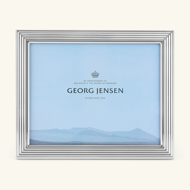 إطار الصور بيرنادوت فضي كبير جورج جنسن إطار الصور بيرنادوت فضي كبير