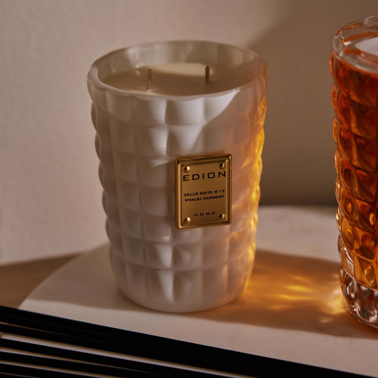 Cello Suite No 15 Vivaldi Harmony Bianca Candle & Diffuser Set edion cello suite no 15 vivaldi harmony bianca candle diffuser set