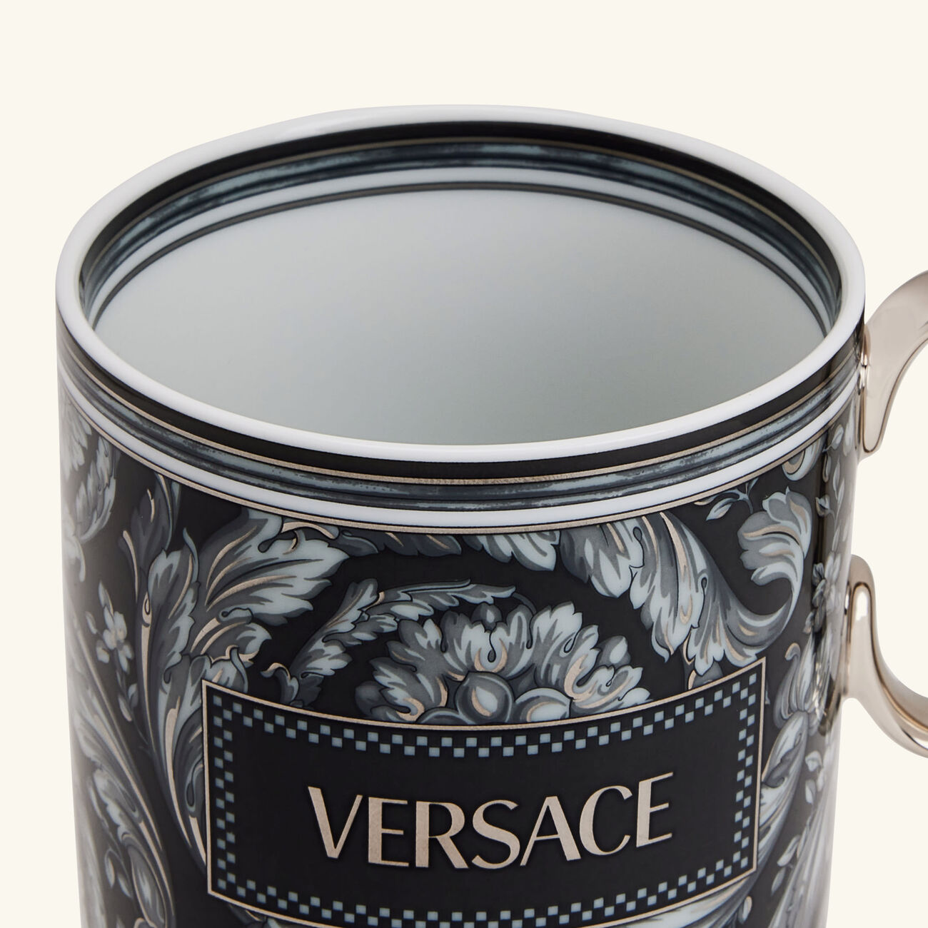 versace barocco mug black