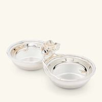 christofle anemone serving bowl silver plated