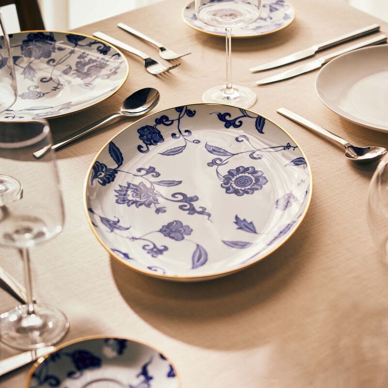 bernardaud prince bleu platter oval blue 38cm