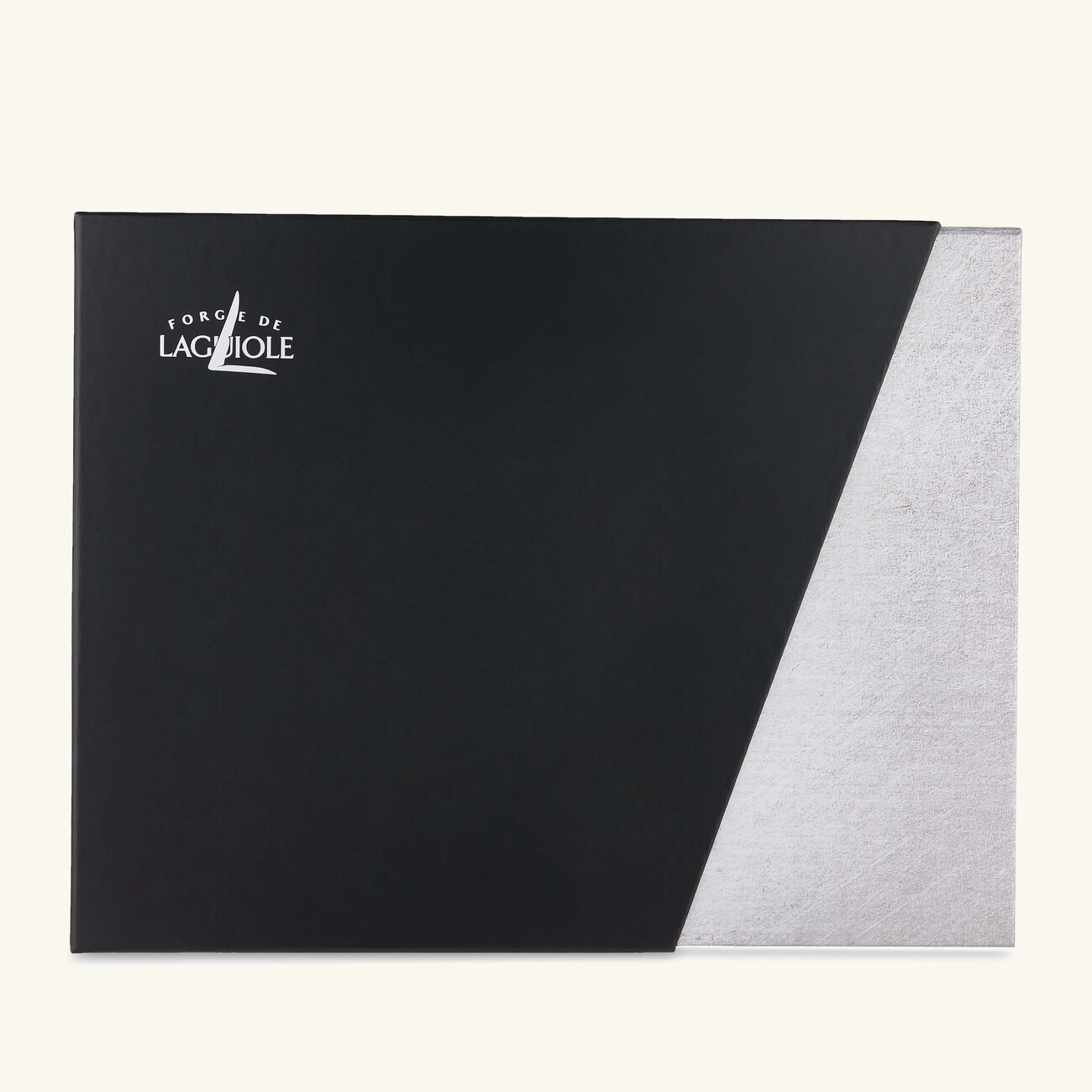 Acrylic Handle Table Knife Black Set of 6 forge de laguiole acrylic handle table knife black set of 6