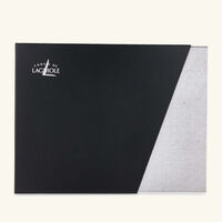 Acrylic Handle Table Knife Black Set of 6 forge de laguiole acrylic handle table knife black set of 6