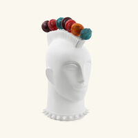 Mohawk Lollipop Holder Small White jonathan adler mohawk lollipop holder small white