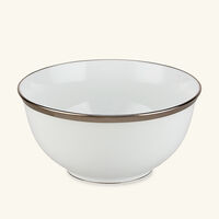 Maille Platine Noodle Bowl White 50cl bernardaud maille platine noodle bowl white 50cl