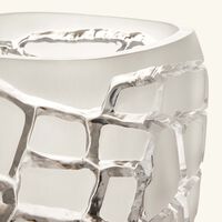 Terramineral Magnitude Vase Round Large Clear lalique terramineral magnitude vase round large clear