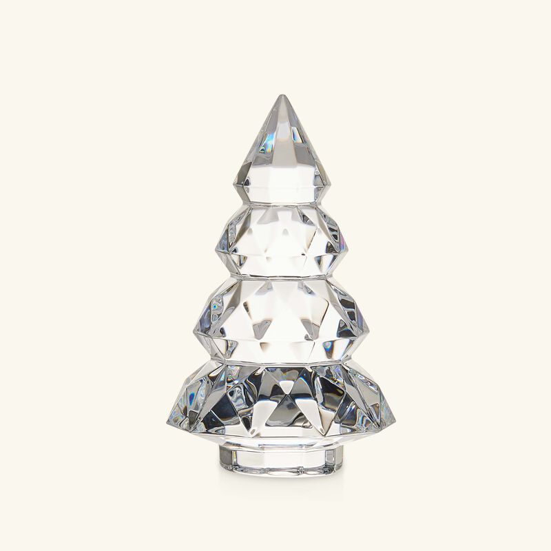 baccarat no l louxor tree ornament mini clear