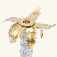 Haas Mojave Palm Candle Holder Grey l objet haas mojave palm candle holder grey