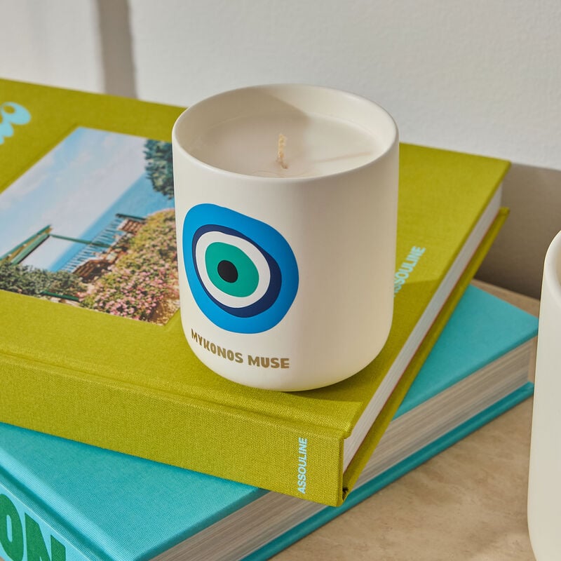 assouline mykonos muse candle