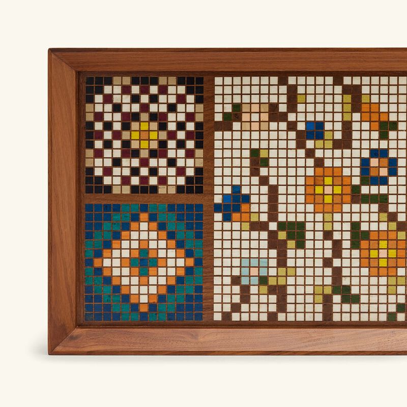 Multiple Mosques Serving Tray Rectangular Large Brown aya the art of living multiple mosques serving tray rectangular large brown