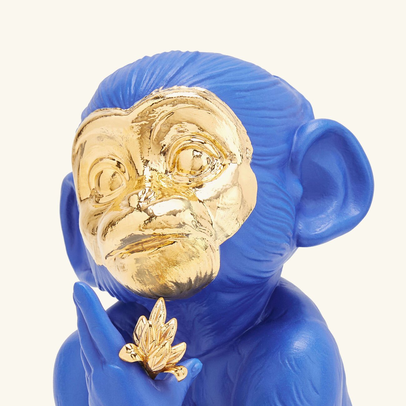 Little Monkey Sculpture Small Blue lladro little monkey sculpture small blue