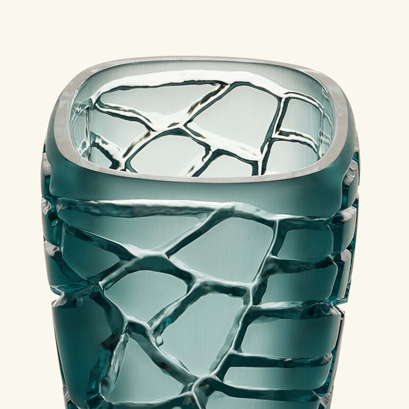 لاليك مزهرية تيرامينيرال ماجنيتود الدائرية الصغيرة باللون الأزرق