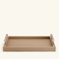 giobagnara elie saab monogram tray rectangular small mouton