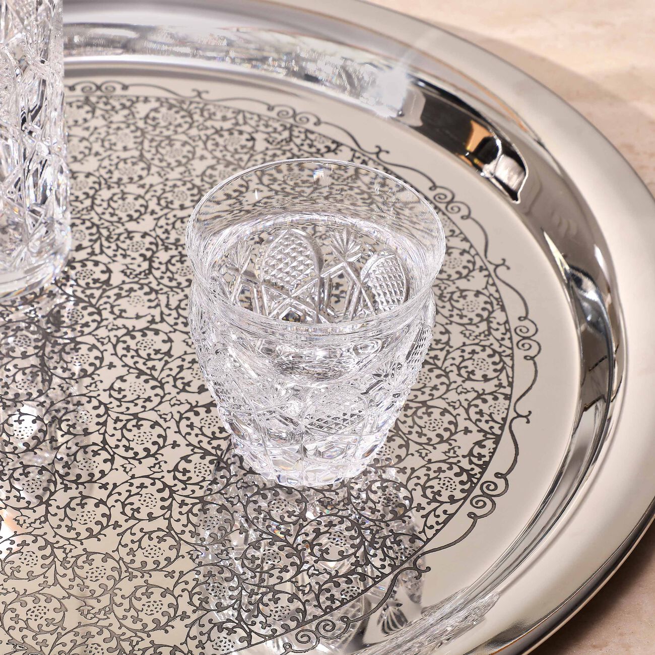 baccarat tsar tumbler drinking glass clear