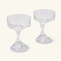 باكارا طقم نارسيس مؤلف من كوبين للمشروب باللون الشفاف