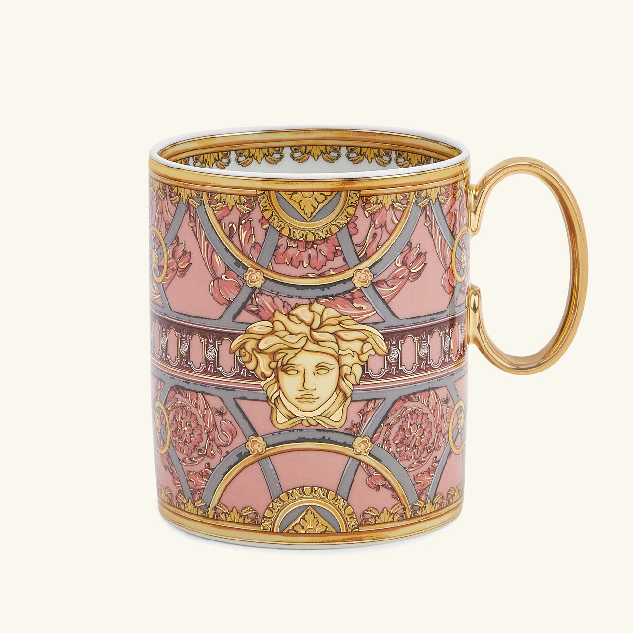 Scala del Palazzo Mug Pink versace scala del palazzo mug pink