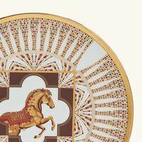 haviland cavalier royal underplate round gold 32cm