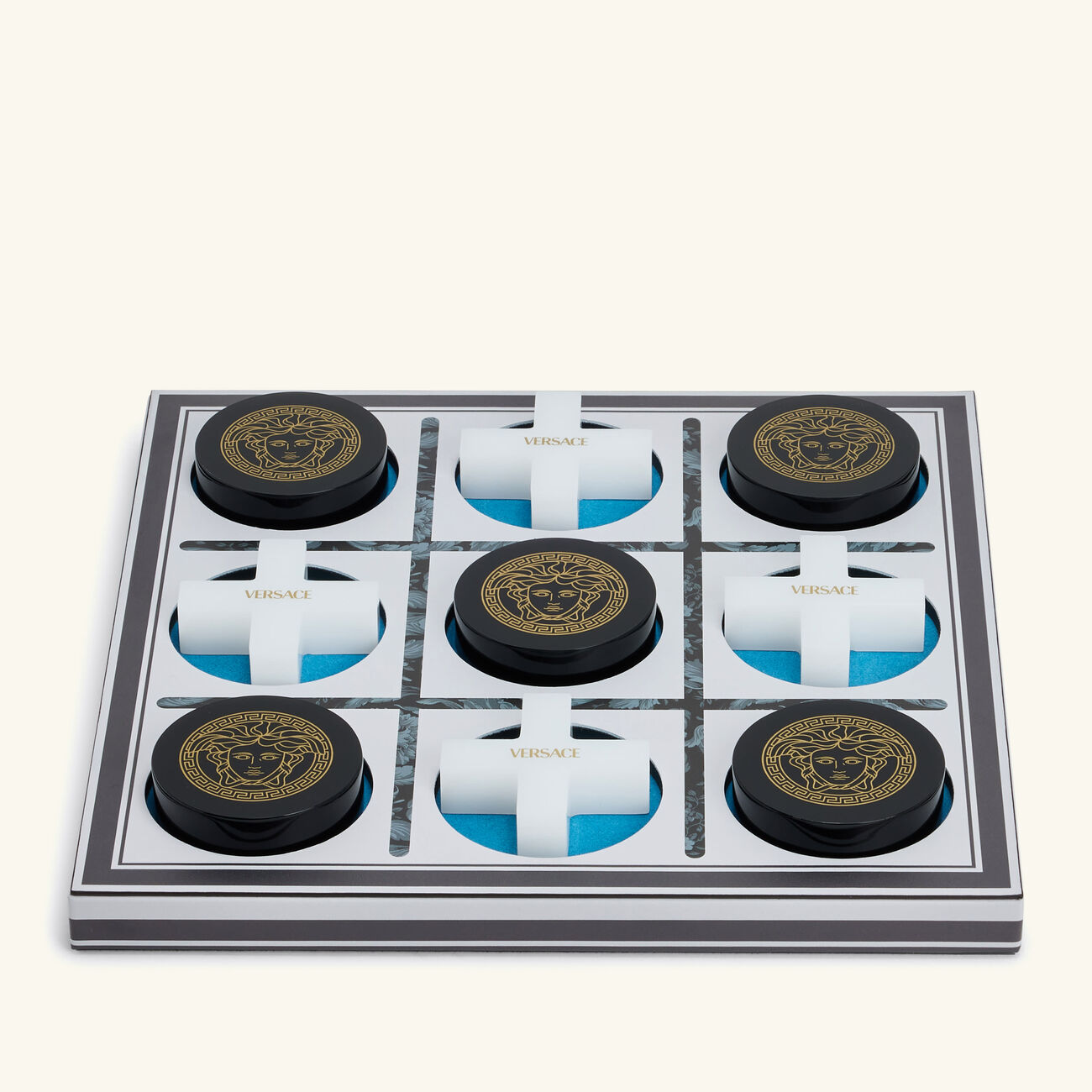 Medusa Tic Tac Toe Set versace medusa tic tac toe set