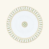 bernardaud constance deep dish round green 29cm