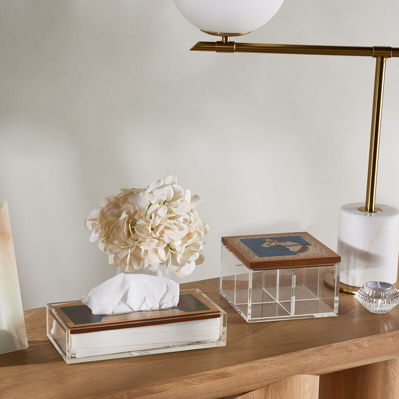 Accessory Box Brown aya the art of living accessory box brown