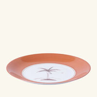 Bamboo Colonies Dinner Plate Round Pink 26cm marie daage bamboo colonies dinner plate round pink 26cm
