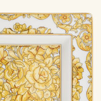 versace medusa rhapsody trinket tray square small gold