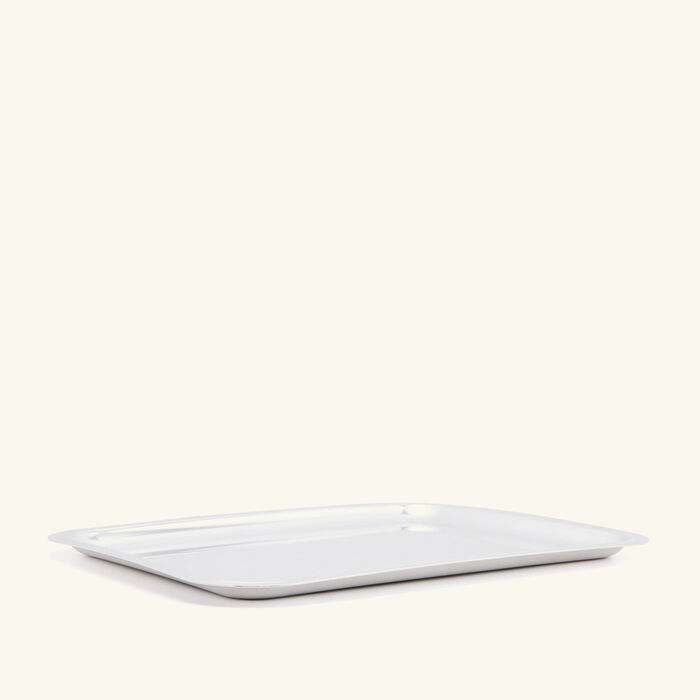 christofle albi serving tray rectangular medium silver plated