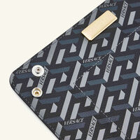 versace la greca signature trinket tray square large black