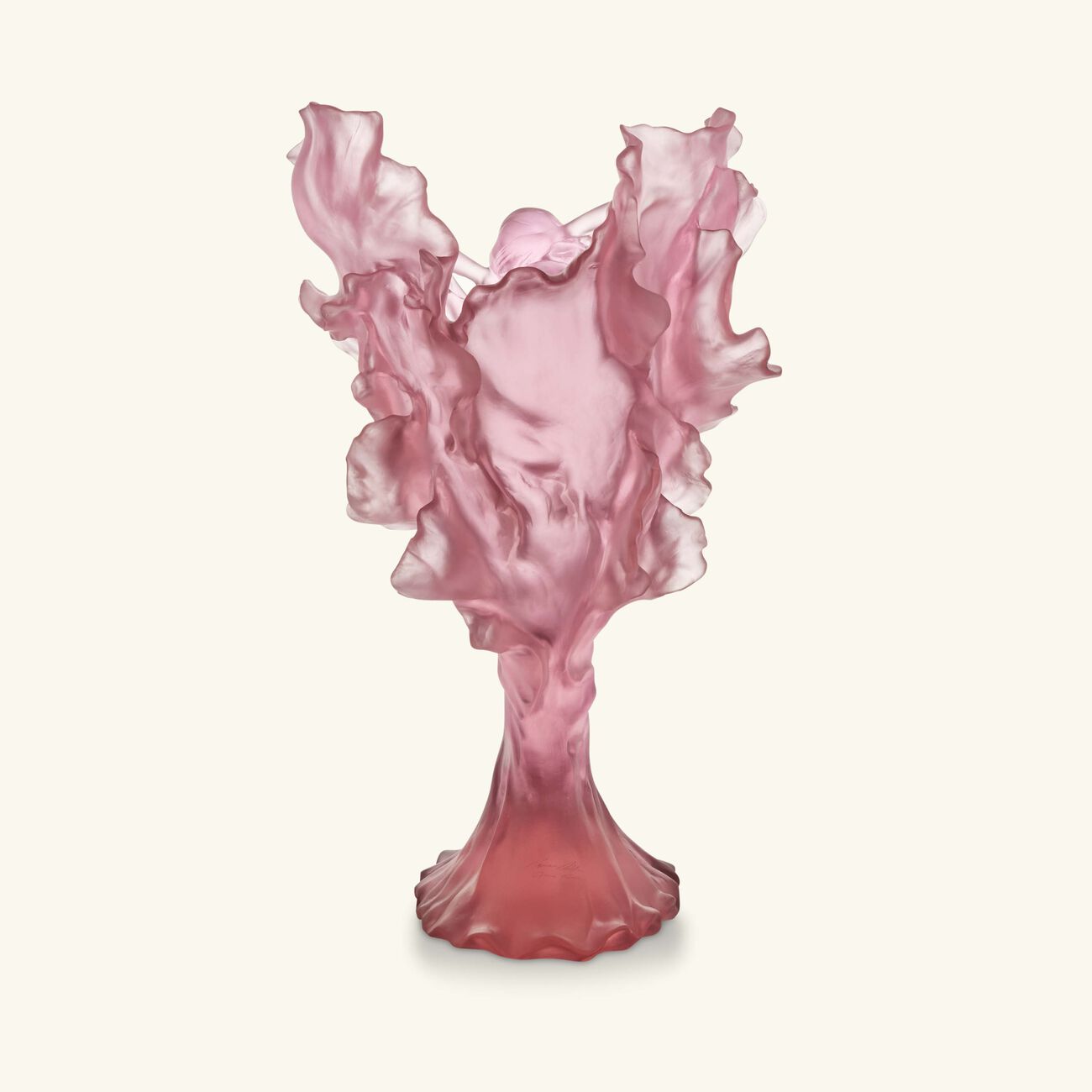 Poetic by Tamara Ralph Vase Extra Large Pink Limited Edition daum poetic by tamara ralph vase extra large pink limited edition