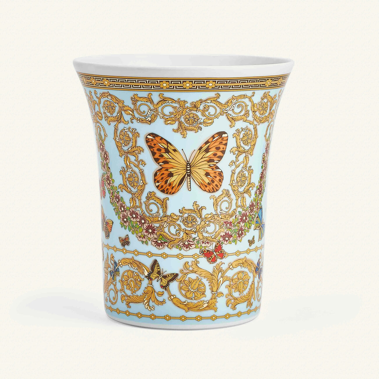 مزهرية لو جاردان دو فيرساتشي صغيرة زرقاء