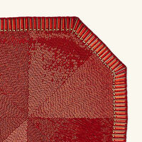 Louxor Placemat Red kim seybert louxor placemat red