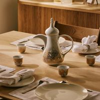 silsal tamrah by razan alazzouni dallah   coffee cups gold set of 8