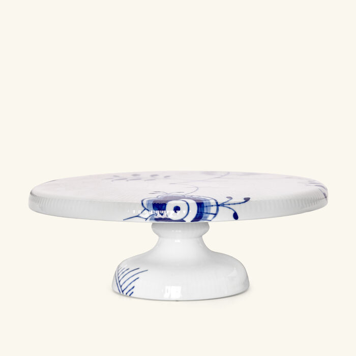 Blue Fluted Mega Cake Stand White royal copenhagen blue fluted mega cake stand white