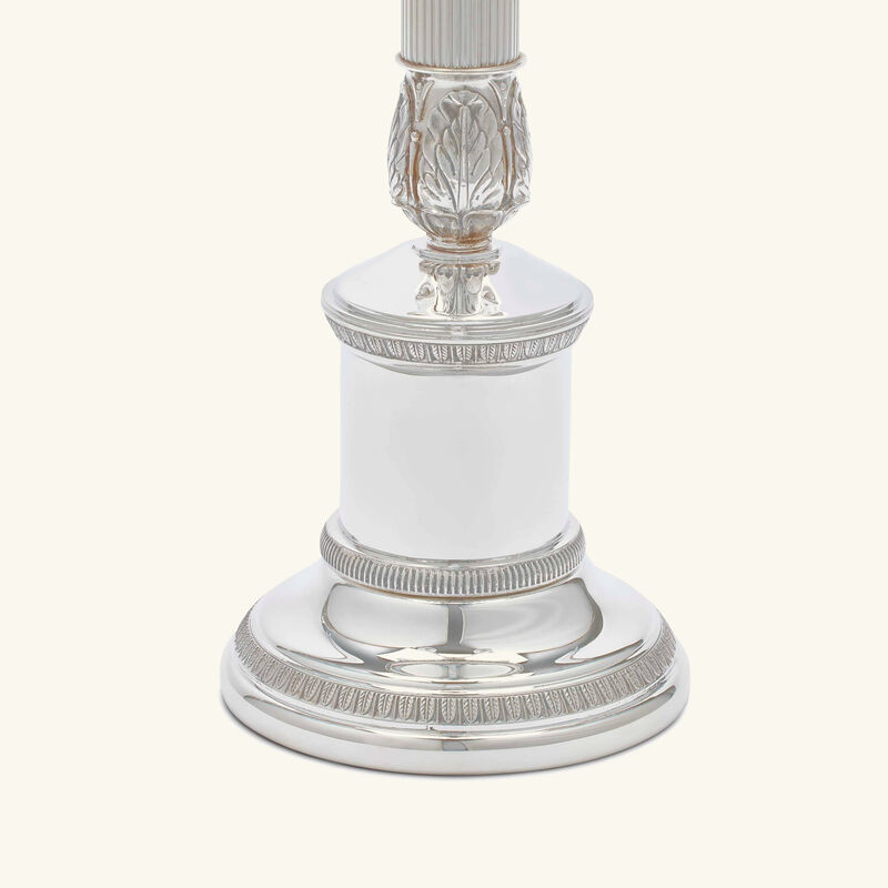 كريستوفل شمعدان مالميزون بخمسة شموع مطلي بالفضة