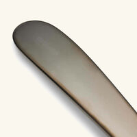 L' Ame De Cream Soup Spoon Black christofle l ame de cream soup spoon black