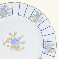 bernardaud brocante dinner plate round blue 27cm