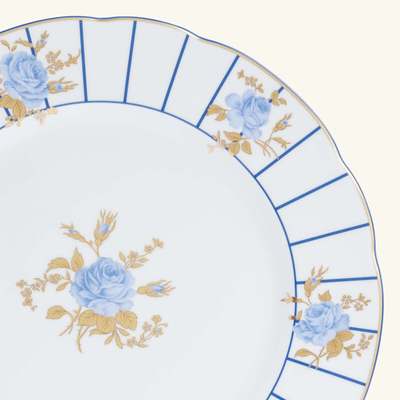 bernardaud brocante dinner plate round blue 27cm