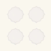 Arabesque Placemat Gold Set Of 6 catherine denoual arabesque placemat gold set of 6