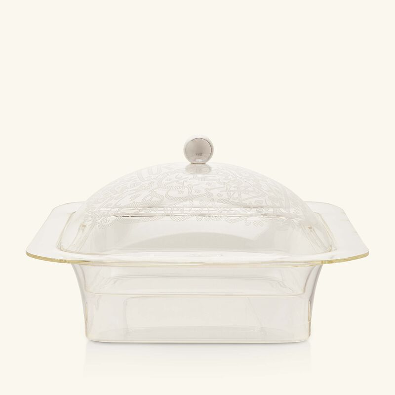 Thulut Serving Pot with Lid Clear 15cm dimlaj thulut serving pot with lid clear 15cm