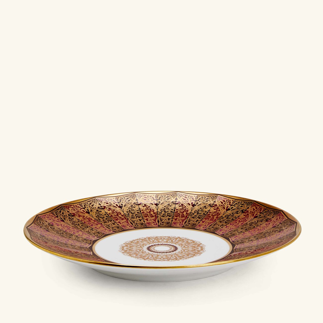 Eventail Dinner Plate Round Gold 21cm bernardaud eventail dinner plate round gold 21cm