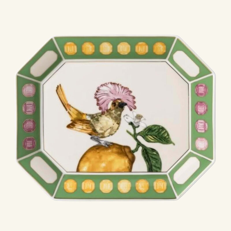 طبق الضيافة آيديليا باللون الأخضر - 20 سم روزنتال طبق الضيافة آيديليا باللون الأخضر 20 سم