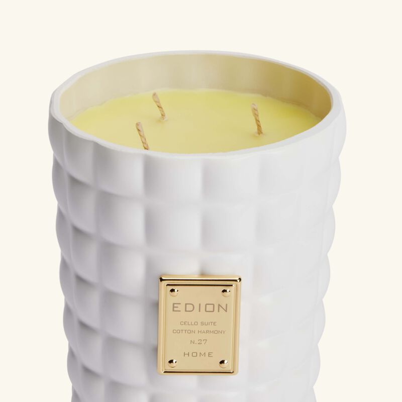 إديون الشمعة العطرية تشيلو سويت نمبر 27 كوتن هارموني بيانكا   500 غ