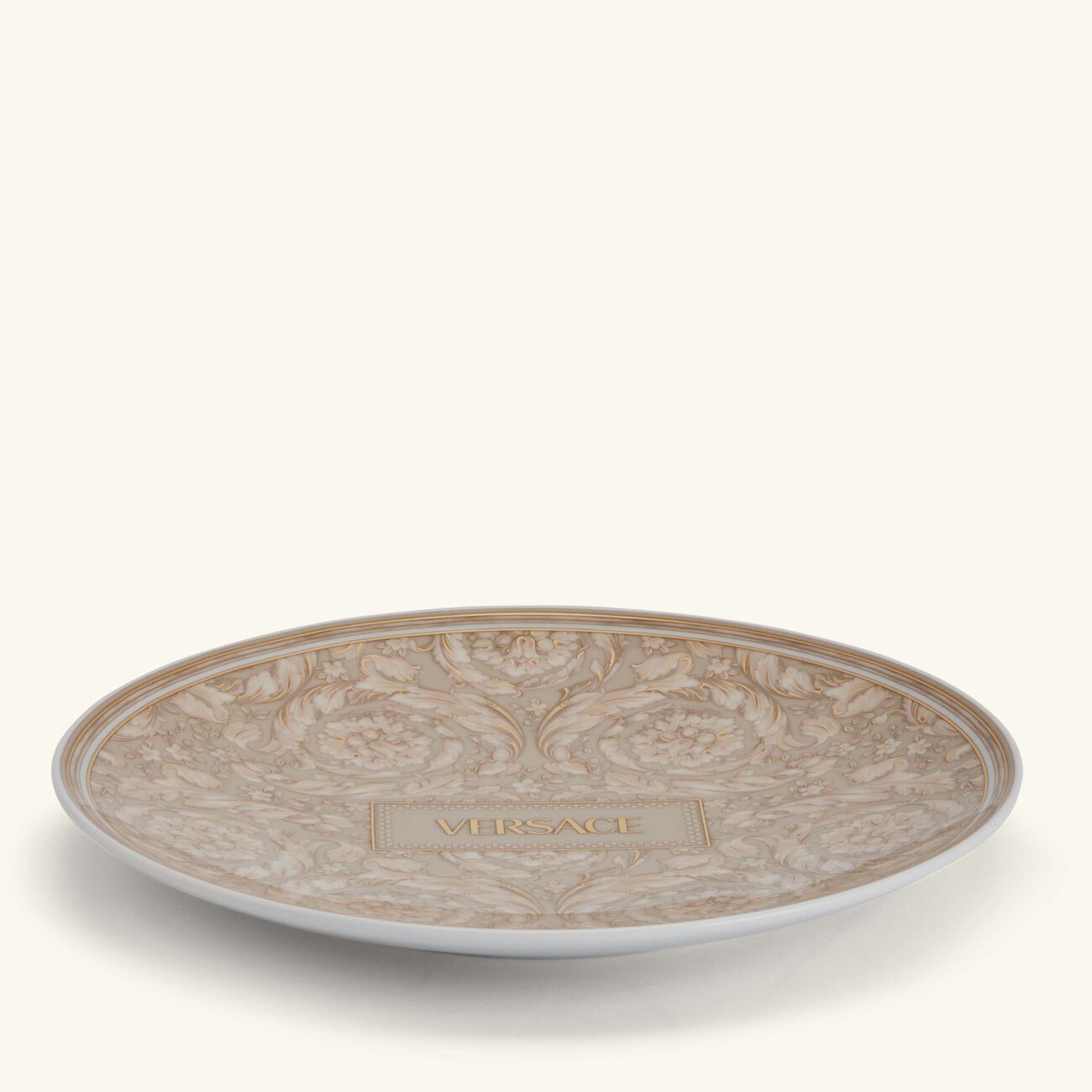 Barocco Beige Bread & Butter Plate Round 17 cm versace barocco beige bread butter plate round 17 cm