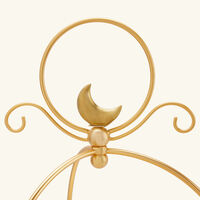 villari peacock extravaganza pastry stand   coffee cup holder gold