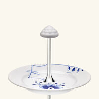 Blue Fluted Mega 3 Tier Cake Stand White royal copenhagen blue fluted mega 3 tier cake stand white